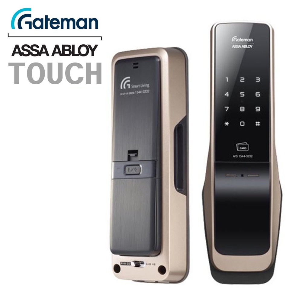 Gateman Korea GNP-YG120 Smart Digital Door lock No-Punching Card Key Bluetooth