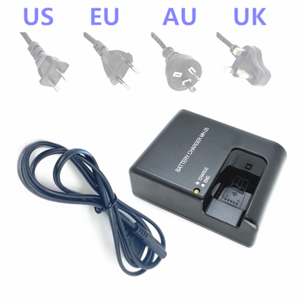 En-el15 ENEL15 EL15 EN-EL15a / EN-EL15b / EN-EL15c ที่ชาร์จแบตเตอรี่กล้อง MH-25 MH25 แบบเปลี่ยน สําห