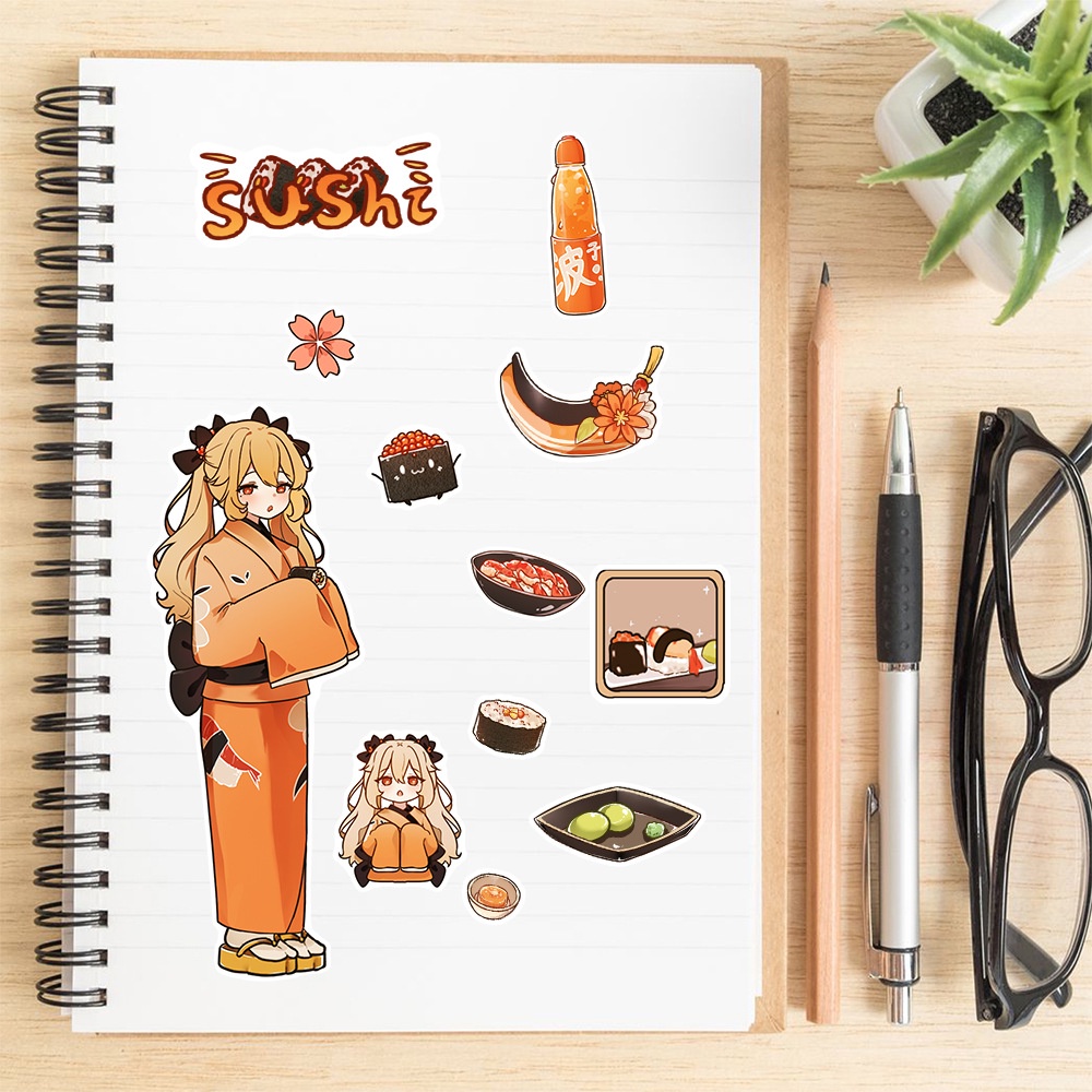 Lanlanstickersworld สติกเกอร์ ลายกราฟฟิตี้ หัวใจน่ารัก สําหรับติดตกแต่งหมวกกันน็อค จักรยาน 8 ชิ้น