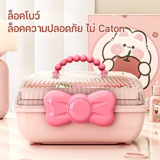COD กล่องเก็บเครื่องประดับ แบบหลายชั้น กิ๊บติดผม สร้อยคอ ที่คาดผม โบว์ สําหรับเด็ก คุณภาพดีมาก