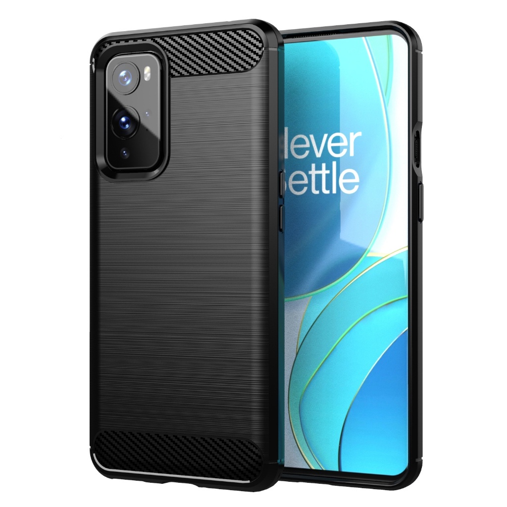 สําหรับ OnePlus 9, แปรงคาร ์ บอนไฟเบอร ์ ป ้ องกันกรณีนุ ่ ม , ทนต ่ อแรงกระแทก , ป ้ องกันรอยขีดข ่ วน , ป ้ องกันเคสโทรศัพท ์ ธุรกิจ