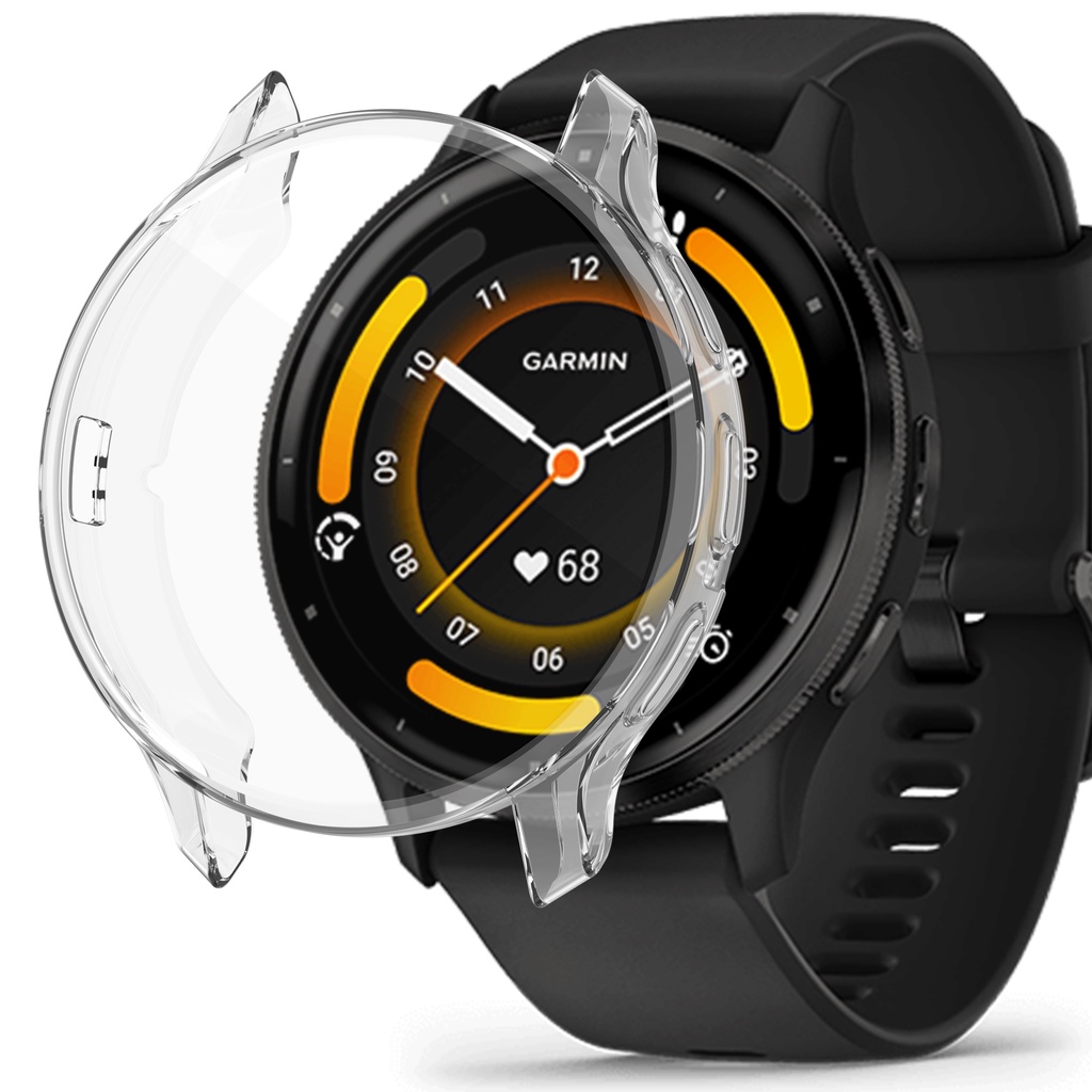 เคสป้องกัน TPU แบบนิ่ม ชุบไฟฟ้า สําหรับ Garmin Venu 3 3s