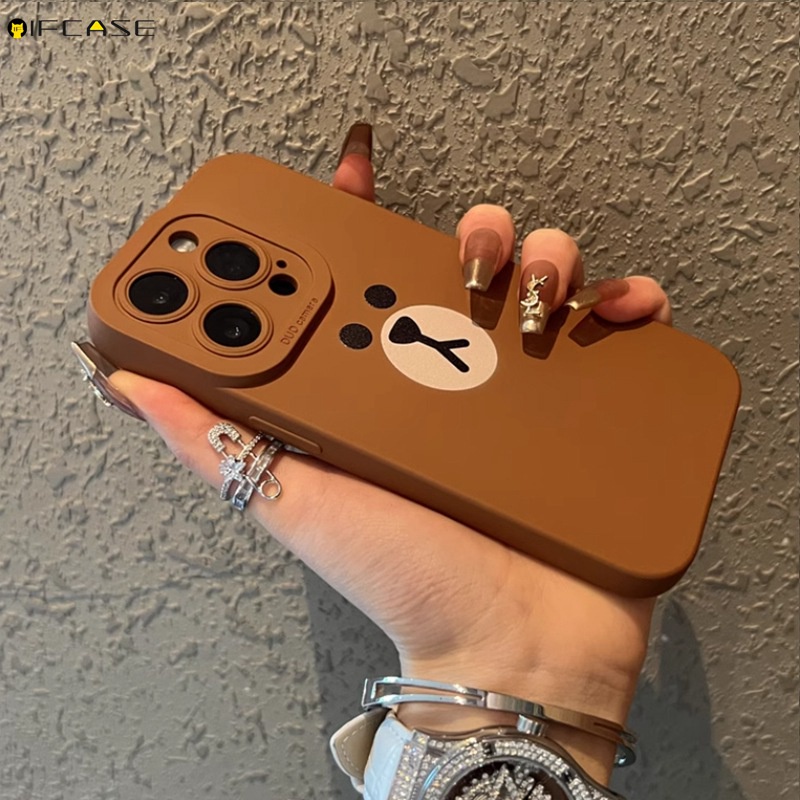 เคสโทรศัพท์มือถือ ซิลิโคนนุ่ม ผิวด้าน ลายการ์ตูนหมี กระต่าย เป็ดสีเหลือง ไก่น่ารัก สําหรับ iPhone 11 Pro XS Max XR X 7 8 6 6s Plus ราคา ถูกที่สุด ดีลบีเคเค แกลเลอรีภาพที่ 5