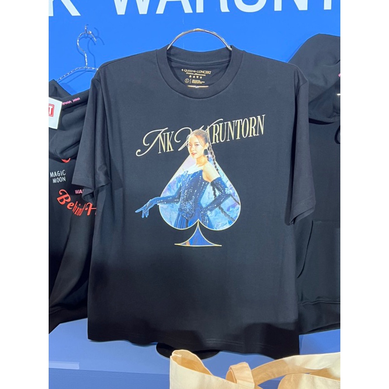 เสื้อยืด (มือ1 พร้อมส่ง) 4 Queens  Ink Waruntorn  Limited จำนวนจำกัด เสื้อคอน