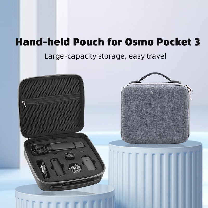 กระเป๋าถือ ขนาดใหญ่ จุของได้เยอะ สําหรับ DJI Osmo Pocket 3 DJI Osmo Pocket 3