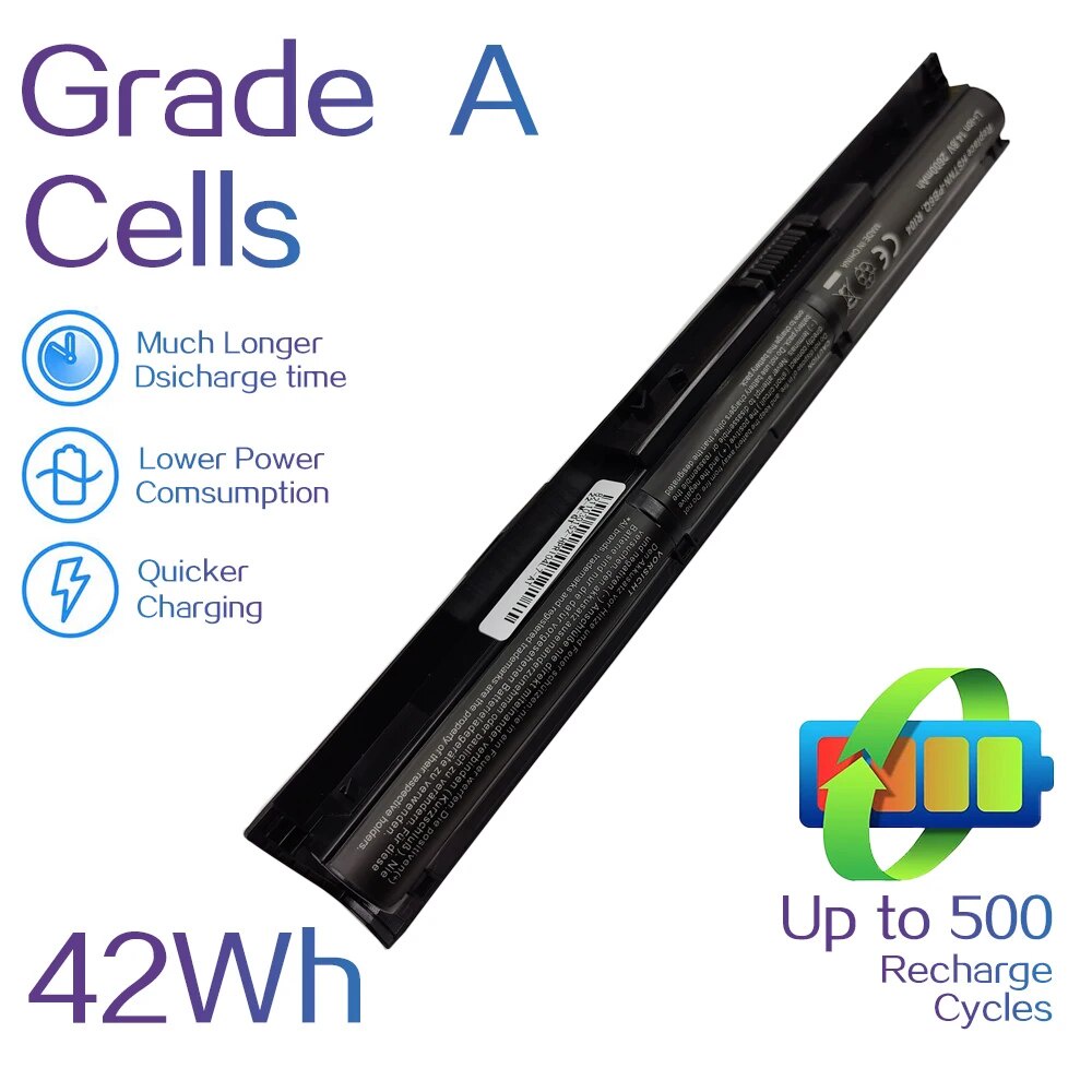 แบตเตอรี่แล็ปท็อป New  RI04 RI06XL for HP ProBook 450 455 470 G3 Envy 15-Q001TX 805294-001 811063-42