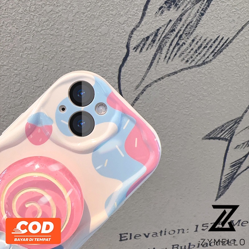 Oppo Reno 13F 5G Reno 13 Pro 5G Reno12 F Reno 12 Reno11 F Reno 11 Reno11 Pro Reno 10 Pro Reno 8T Reno 8Z Reno 7Z Reno8 Reno5 Reno7 Reno6 สด lollipop ขาตั้ง TPU anti drop silico