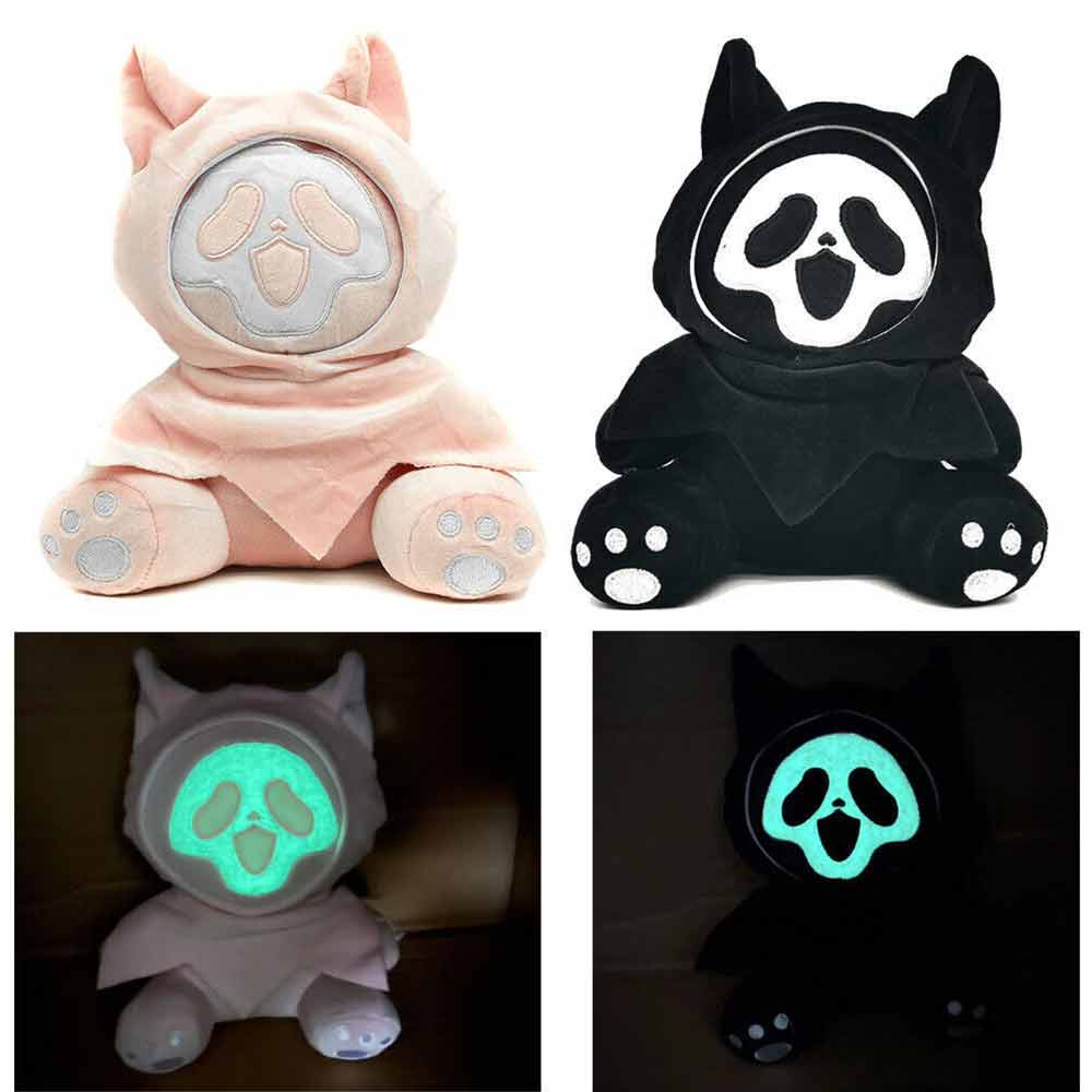Ghost Doll Movie Scream Character 9'' Fluorescent Plush Figure Toys