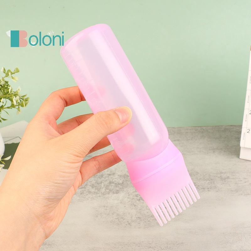 [Boloni] ขวดพลาสติก ขนาด 120 มล. สําหรับใส่แชมพูย้อมสีผม 1 ชิ้น