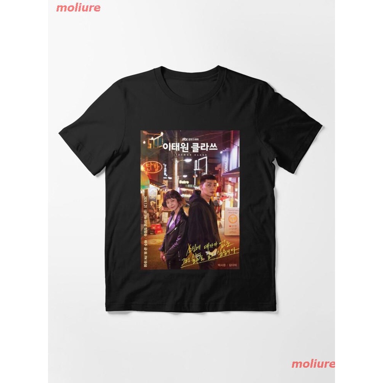 ความร้อน New K-drama Itaewon Class V2 Essential T-Shirt ผู้หญิง ดพิมพ์ลาย ผ้าฝ้าย คอกลม cotton ความน