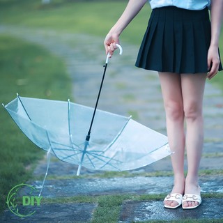 ☂พร้อมส่ง☂ลดกระหน่ำ!! Umbrella เนื้อร่มโปร่งแสง กันuv สีสันสดใส ร่มแฟชั่น ถูกมีหลายสีให้เลือก กันuv สีสันสดใส
