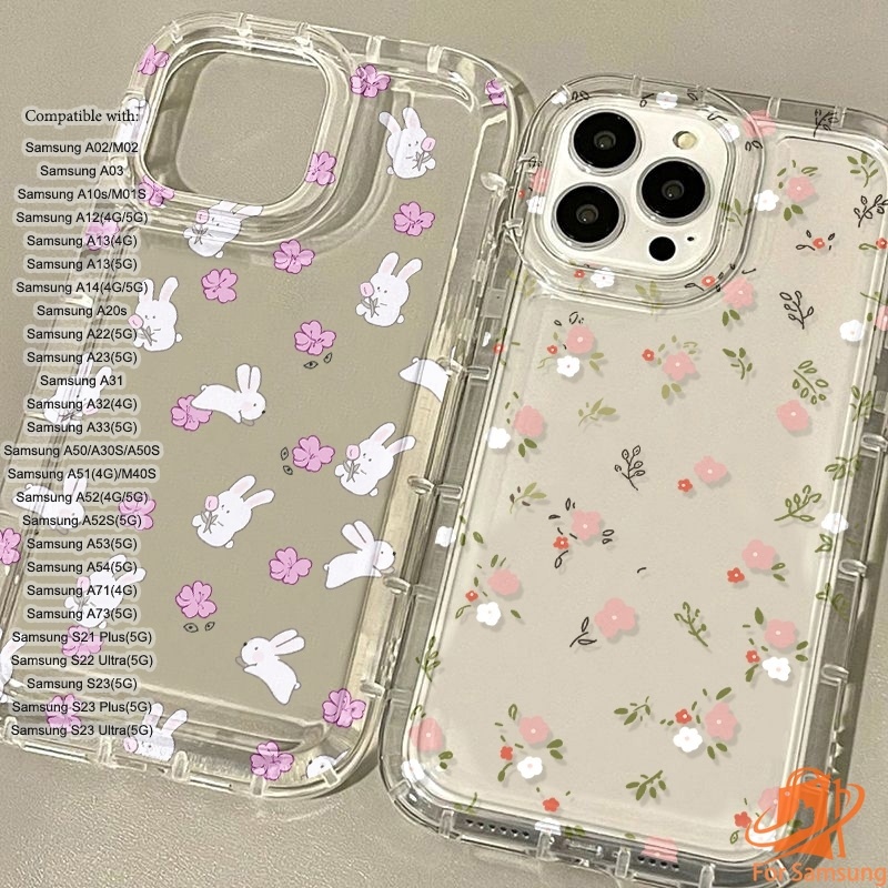 เคสโทรศัพท์แบบอ่อนเข้ากันได้กับ Samsung Galaxy A54 S23 S22 Ultra 5G A32 A03 A53 A51 A50 A30 A22 A14 A02 A24 A13 A12 A10s