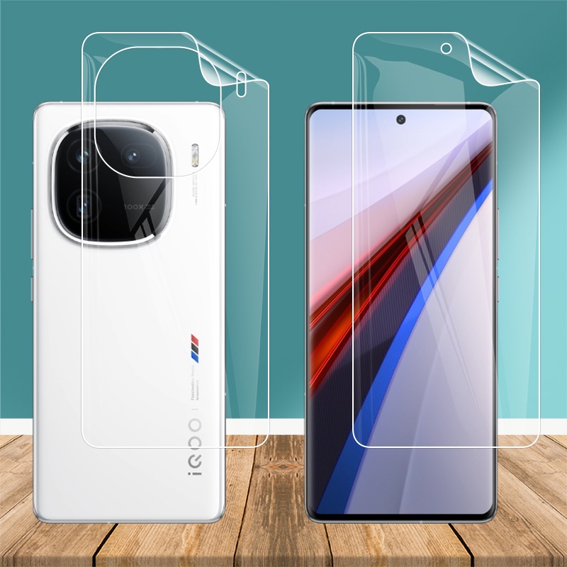 ฟิล์มไฮโดรเจล TPU นิ่ม แบบใส บางพิเศษ สําหรับ vivo iQOO12 iQOO 12 Pro 12Pro iQOO12Pro 5G