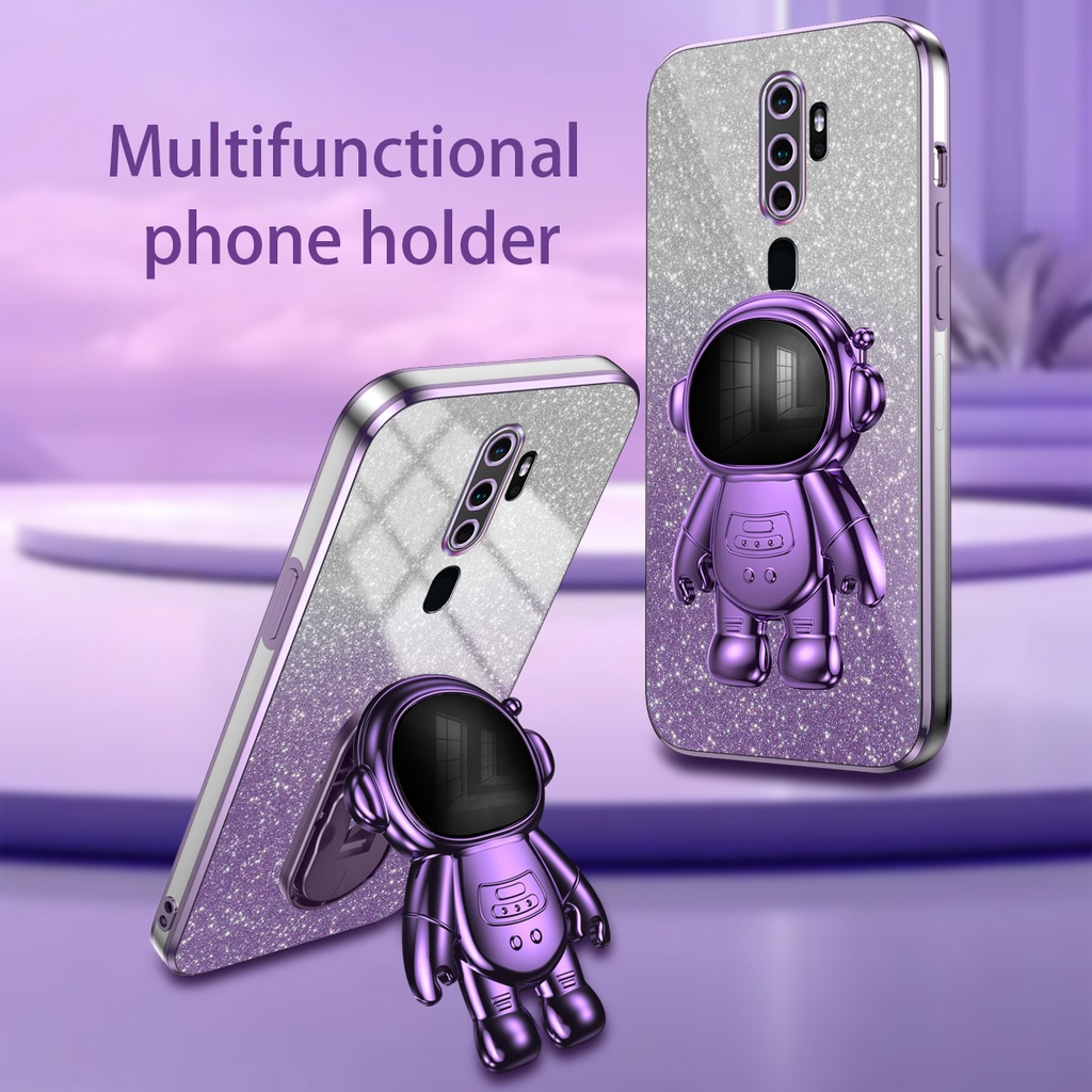 เคส OPPO A9 OPPO F11 OPPO A9 2020 OPPO A5 2020 เคสโทรศัพท์มือถือ ซิลิโคนนิ่ม กันกระแทก ลายนักบินอวกา