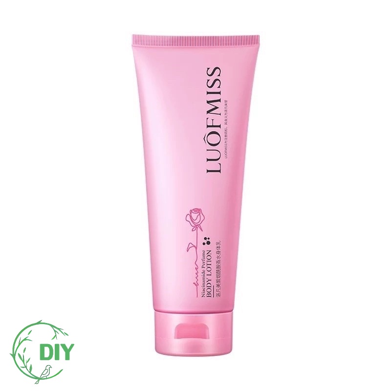 โลชั่นน้ำหอม Luofmiss body lotion หอมกลิ่นดอกไม้ หอมติดผิว ช่วยให้ผิวเนียนนุ่มชุ่มชื้น กระจ่างใสB1
