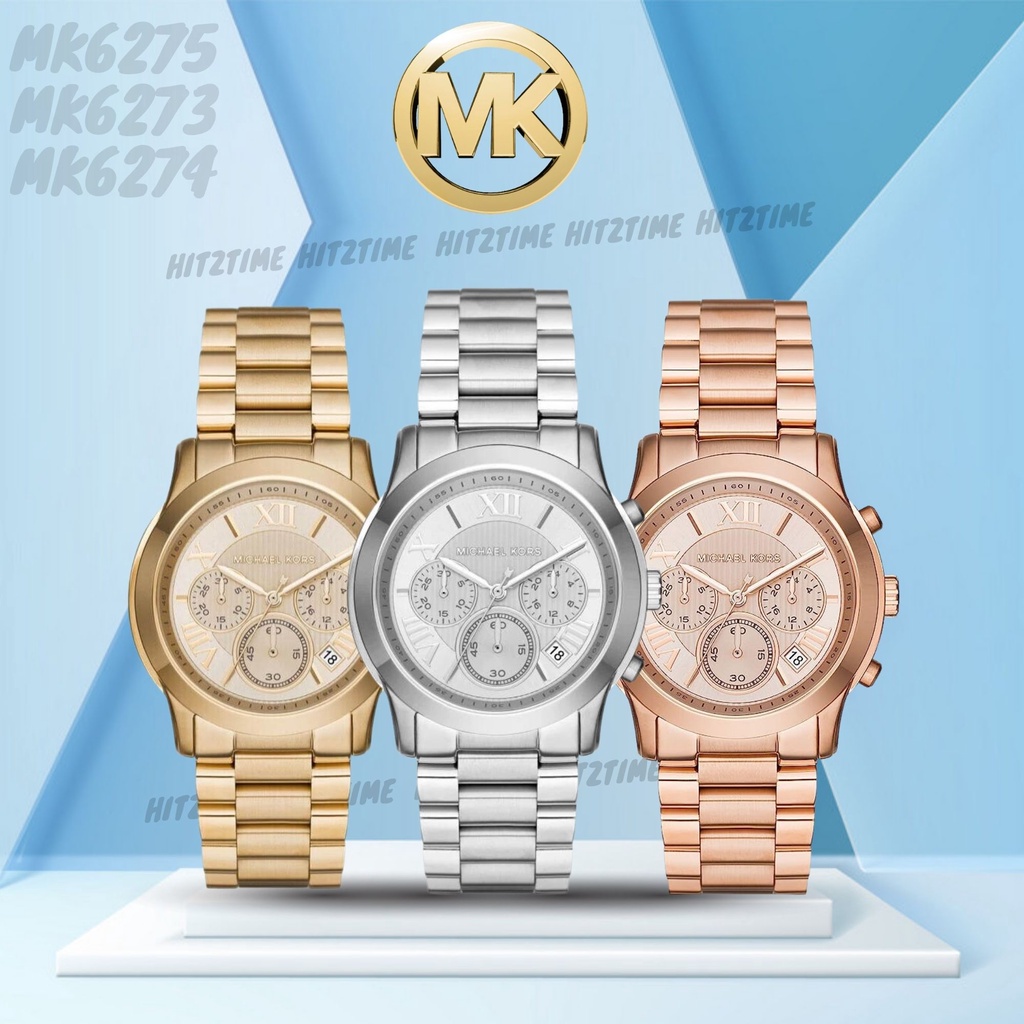 HITZTIME นาฬิกา Michael Kors OWM203 นาฬิกาข้อมือผู้หญิง นาฬิกาผู้ชาย  Brandname  รุ่น MK6273