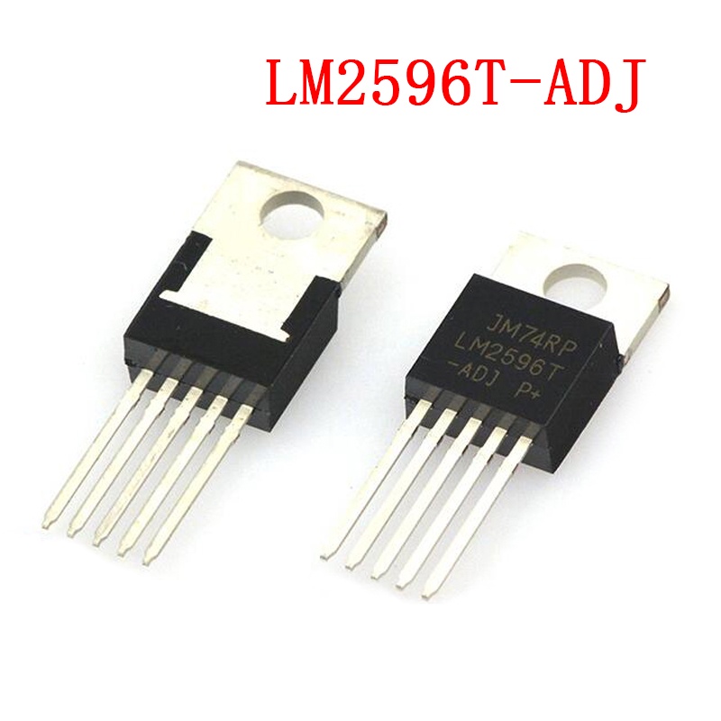 10PCS LM2596T-ADJ TO220 LM2596 TO-220-5 LM2596T LM2596T-ADJ ใหม่เดิม