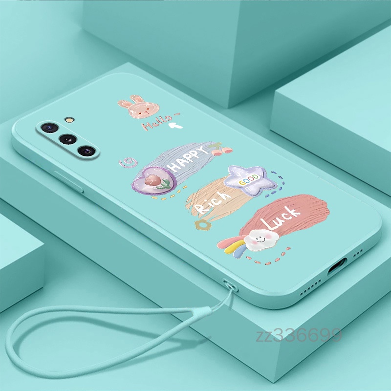 เคสซิลิโคน ขอบตรง สําหรับ Samsung note 8 note 9 Samsung note 10 pro note 10 Samsung note 10 lite A81 S10 lite A91 Happy New 2024