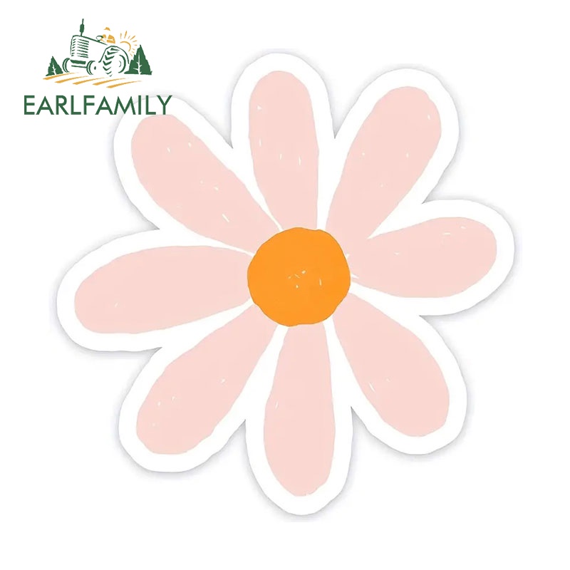 Earlfamily สติกเกอร์ไวนิล กันน้ํา สีดํา 13 ซม. สําหรับติดตกแต่งประตูรถยนต์ รถจักรยานยนต์ แล็ปท็อป หน้าต่าง