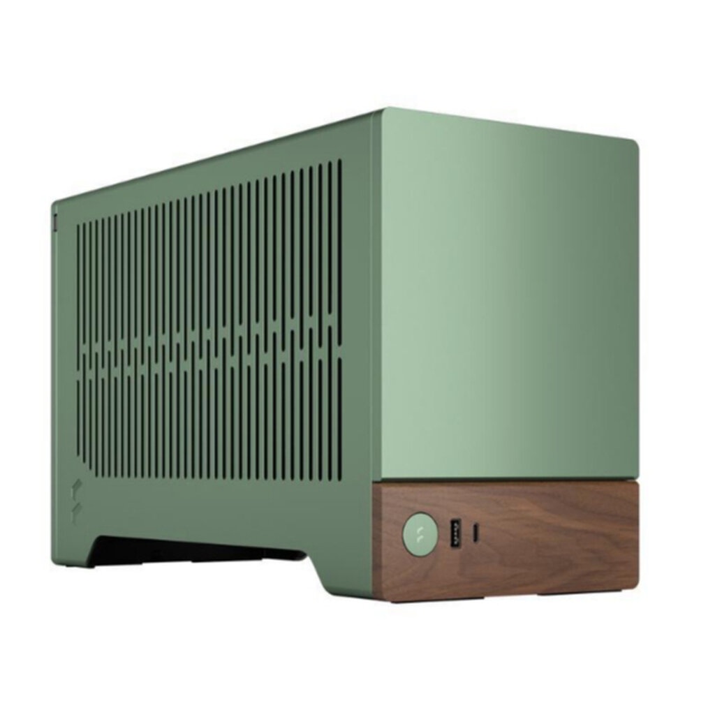 Fractal Design Terra Jade Mini-ITX Small Form Factor PC Case with PCIe 4.0 Riser (FD-C-TER1N-03)
