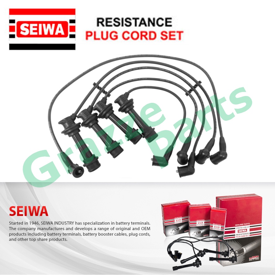 Seiwa สายหัวเทียนสําหรับ Toyota Corolla AE101 1.6 16V 4AGZE