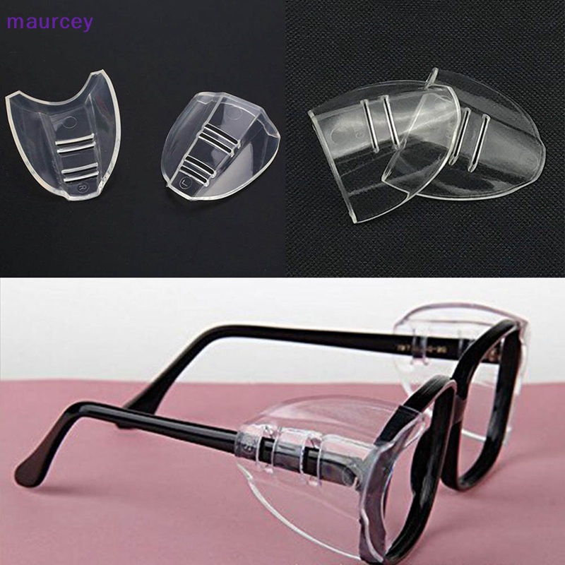 [12h Ship]Maurcey 1 คู่ใหม่แว่นตานิรภัยป้องกันสําหรับแว่นตาแว่นตาด้านข้าง TH