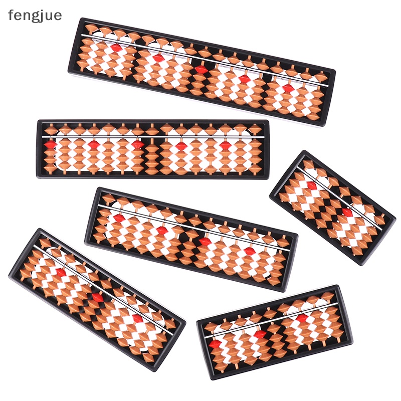 Fengjue เครื่องคิดเลขลูกคิด 7 9 11 13 15 17 หลัก ขนาดเล็ก สําหรับเด็ก