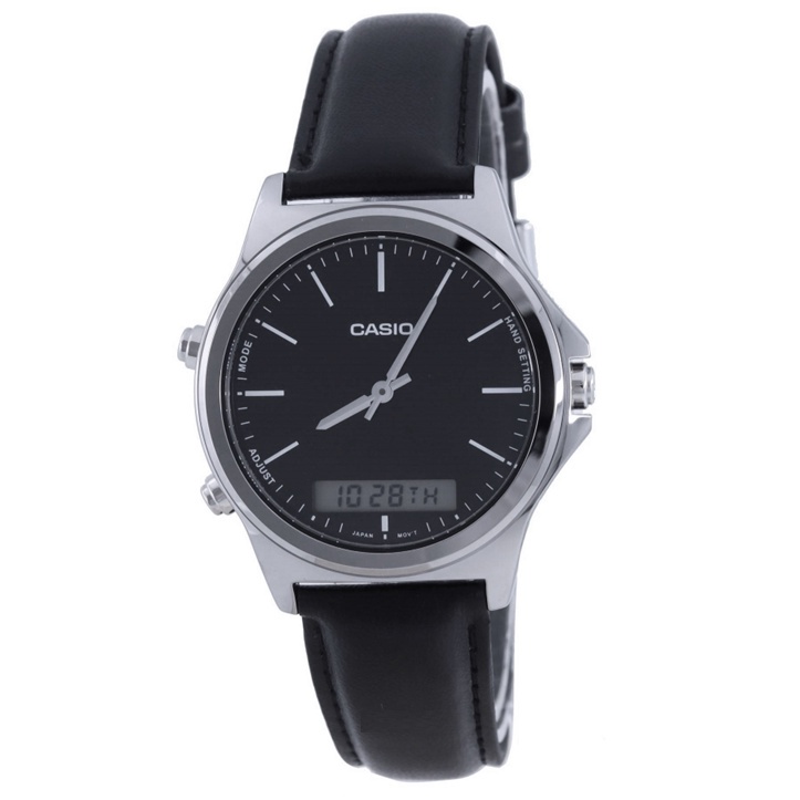 [Time Cruze] *8* Casio MTP-VC01 Series Digital Analog Men Watch MTP-VC01D-1E MTP-VC01D-8E MTP-VC01D