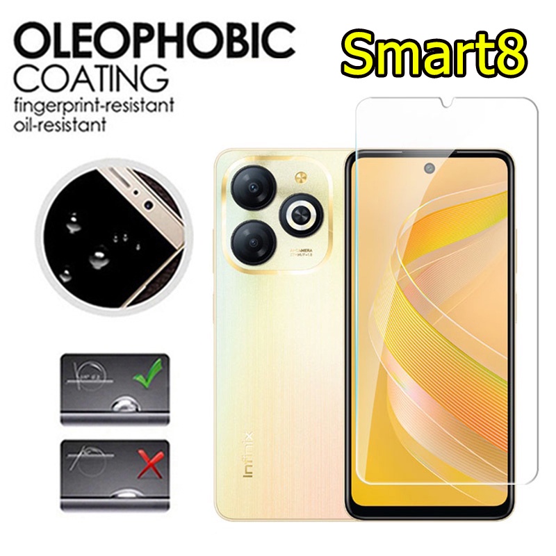 ตรงรุ่น ติดง่าย infinix Smart 8/Hot40i ฟิล์มกระจกเต็มจอ สำหรับ Smart6 / Samrt7 / Smart8 Smart9 Hot50i Spack Go1 2025 005 ราคาถูก Shopee Lazada