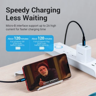 Vention สาย USB C เป็น Micro B