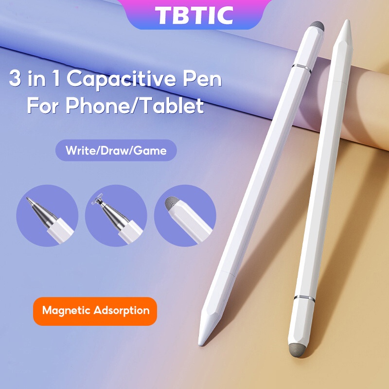 ปากกาสไตลัส Capacitive สําหรับ iPad Matepad Phone Android Touch Screen Pencil