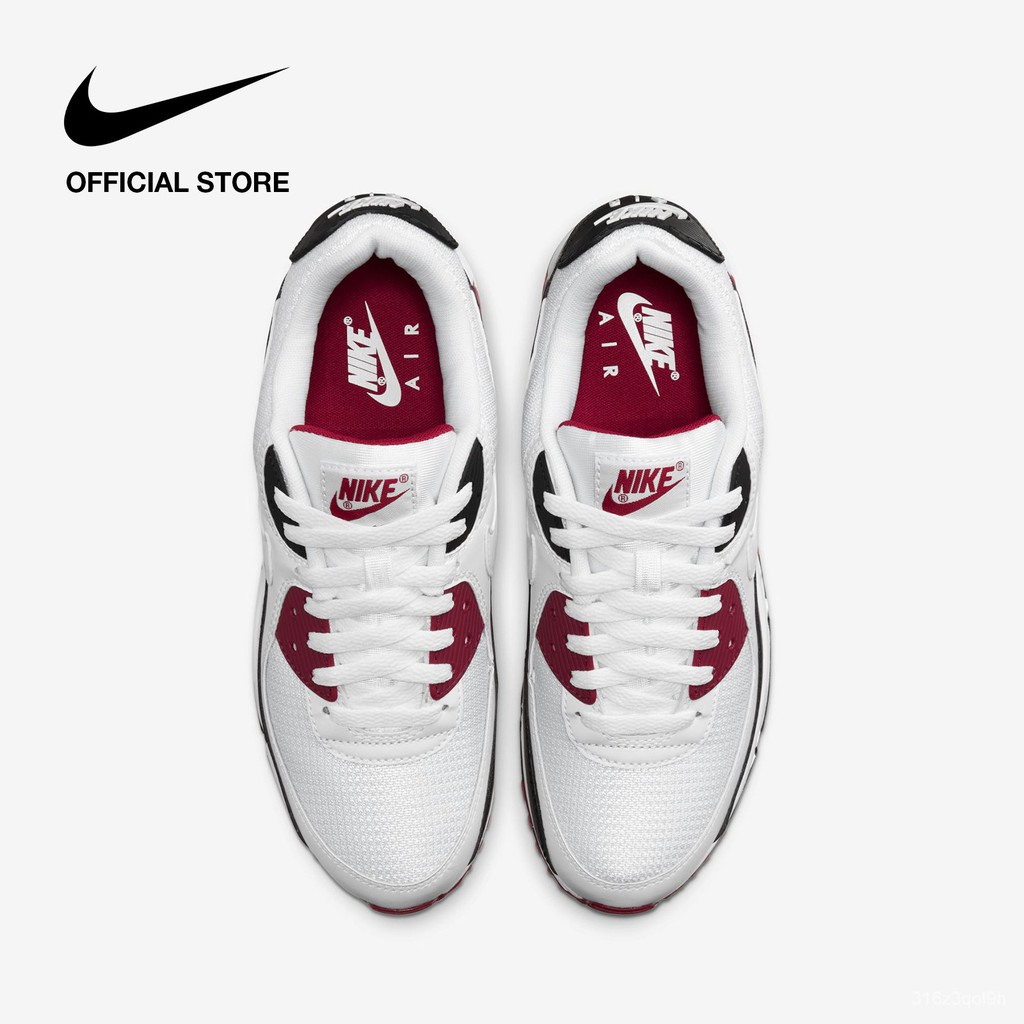 （Tempat）Nike Men's Air Max 90 Shoes - New Maroon dFg6