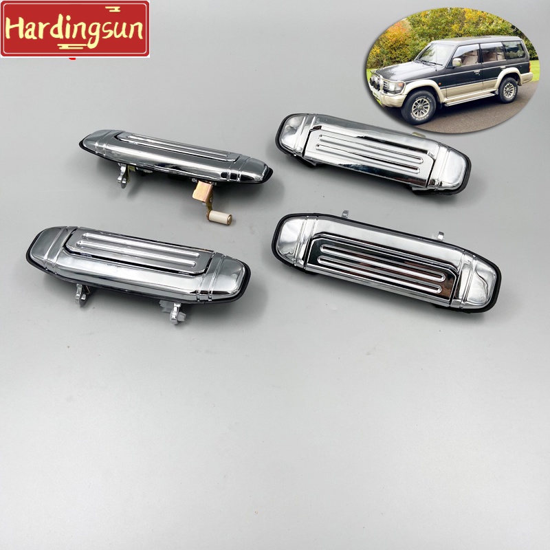 มือจับประตูโครเมี่ยม ด้านหน้า และด้านหลัง สําหรับ mitsubishi Pajero V34 V32 V46