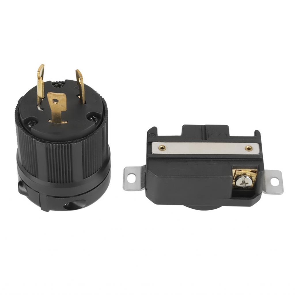 NEMA L6-30P L6-30R 30A 250V Twist Lock ไฟฟ้า 3Pin Plug Receptacle Connector