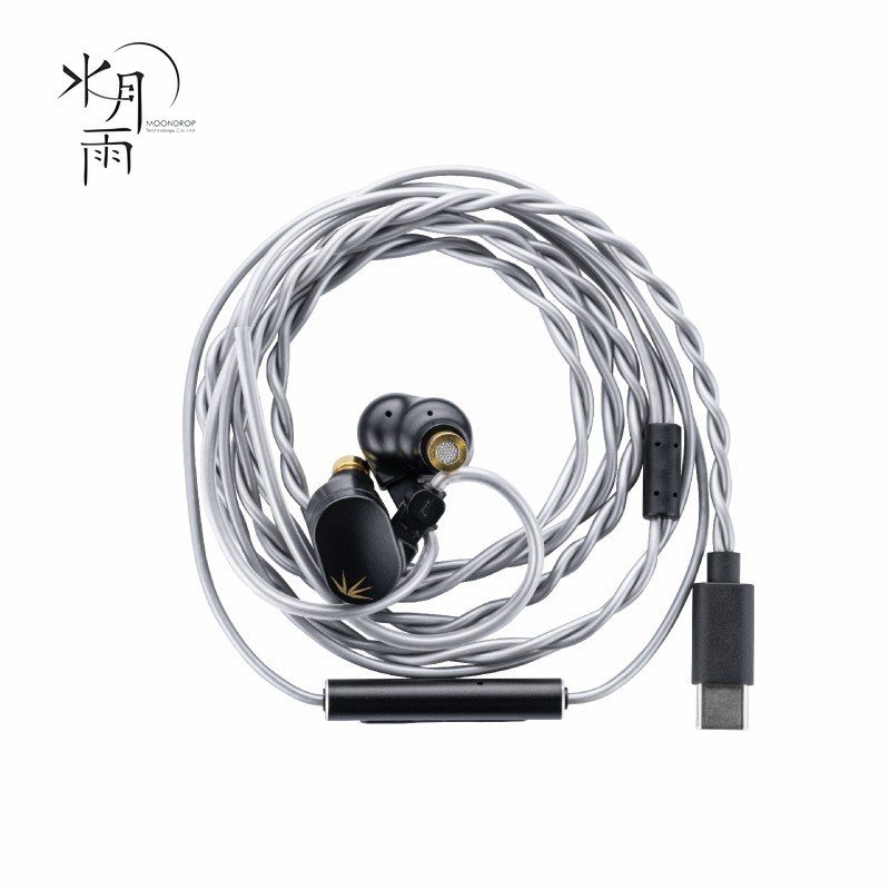 Moondrop CHU II หูฟังชนิดใส่ในหูประสิทธิภาพสูงแบบไดนามิก IEMs เปลี่ยนสาย ChuII /Chu2 DSP