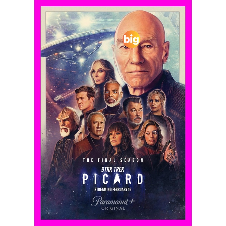 DVD Star Trek Picard Season 3 (2023) สตาร์ เทรค พิคาร์ด ปี 3 (10 ตอน) ซีรีส์ฝรั่ง หนังใหม่ เสียง ไทย/อังกฤษ | ซับ ไทย/อั