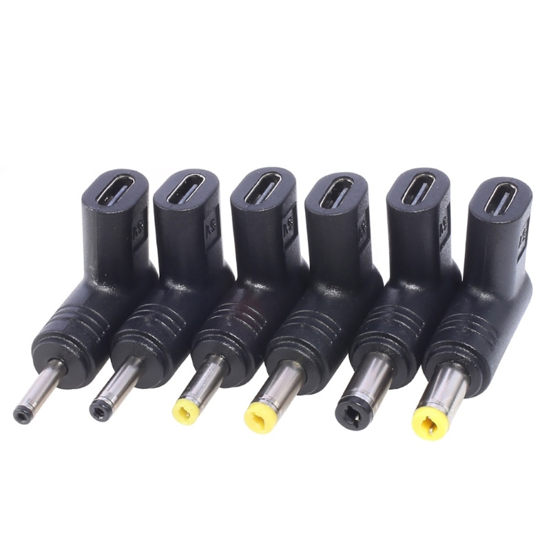WU USB C ถึง DC Power Connector Universal 5V 9V 12V 15V 20V Type C ถึง DC Adapter