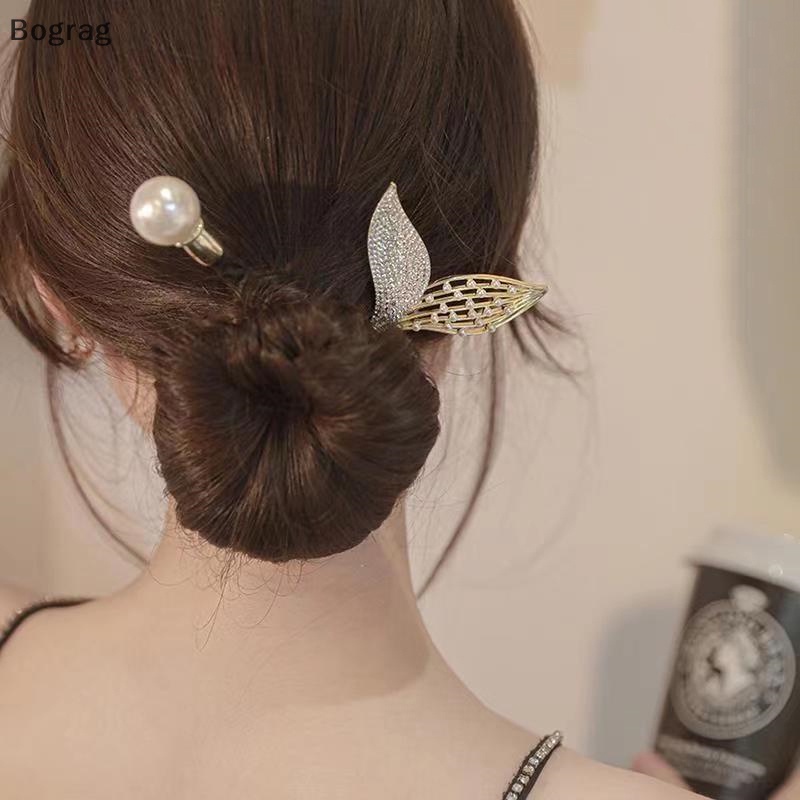 [Bogr] โรลม้วนผมแฟชั่น ทุกวัน หางปลา มุก ขี้เกียจ กิ๊บติดผม เครื่องมือผู้หญิง โบว์ ดอกไม้ วิเศษ อุปกรณ์จัดแต่งทรงผม ของขวัญ COD