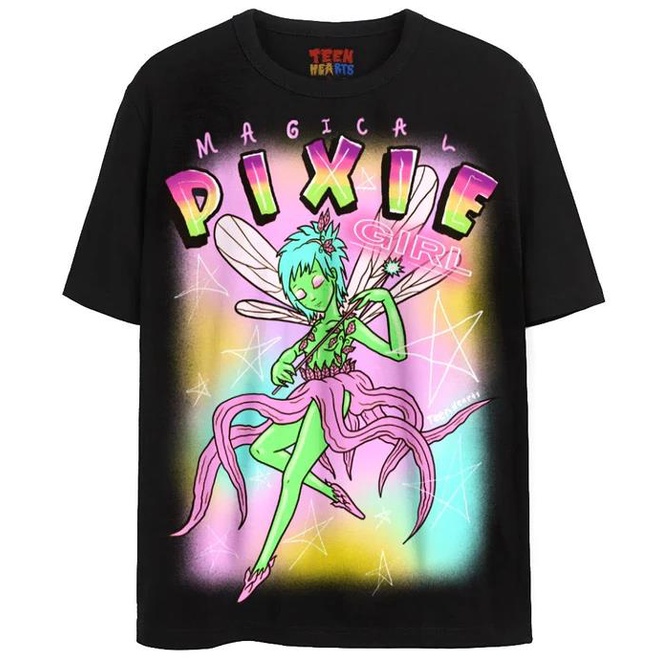 เสื้อยืด Magic Genie น่ารัก  เสื้อยืดวง Pixxie Thailand เสื้อยืดวง Pop Singer