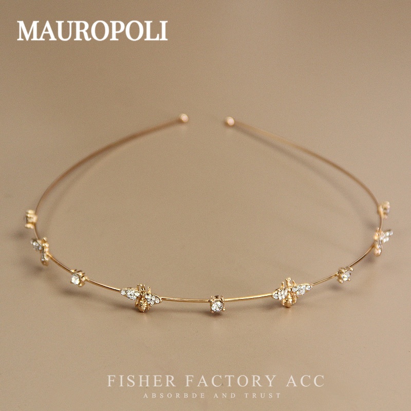 มาโรโปลี [คลังสินค้าพร้อม] ที่คาดผมสไตล์เจ้าหญิงผีเสื้อสไตล์เกาหลีสไตล์ใหม่ซุปเปอร์นางฟ้าอารมณ์ที่คาดผมฤดูร้อนออกนอกบ้านเครื่องประดับผมผู - รูปที่ 4