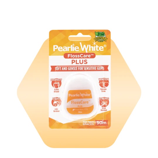 Pearlie White Flosscare Plus PTFE Mint Floss 50m