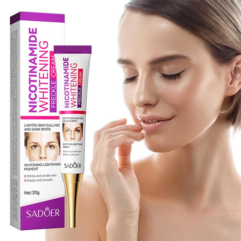 20g ครีมฝ้ากระไวท์เทนนิ่ง Dark Spot Corrector Lighten เมลานินผิวกระจ่างใส Anti-aging Care J0W6