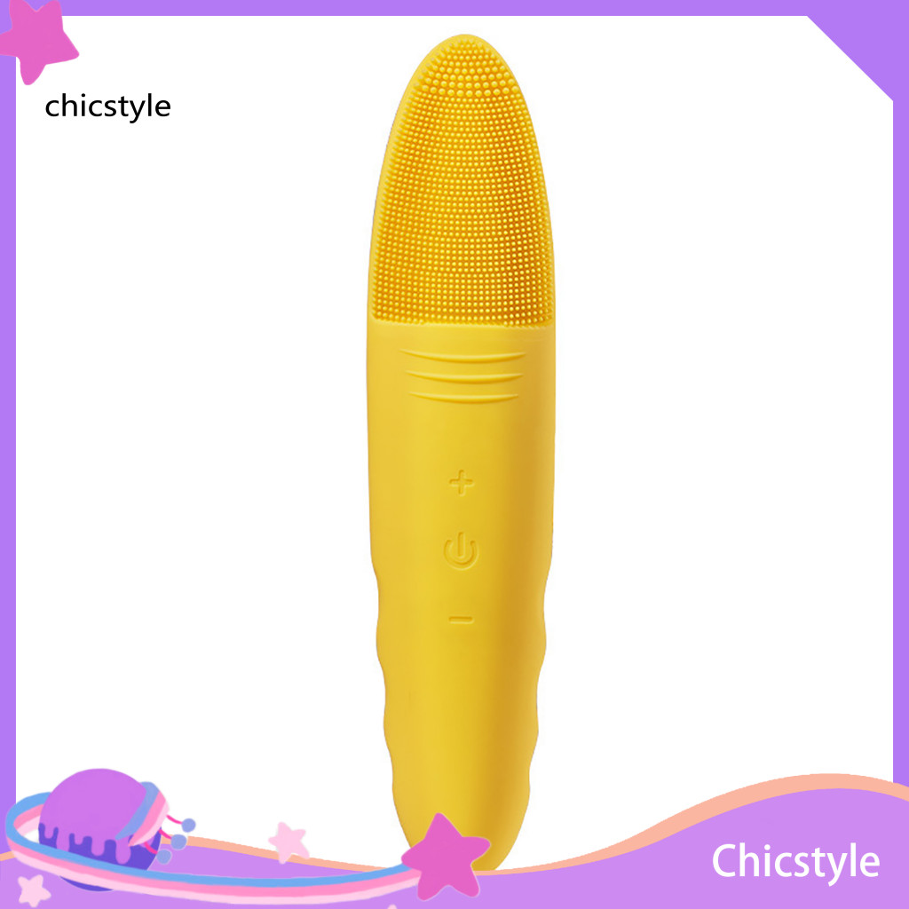 Chicstyle มัลติฟังก์ชั่นไฟฟ้ากันน้ํา Face Cleanser Cleanser เครื่องมือนวด