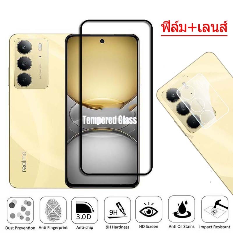 🇹🇭ส่งจากไทย ฟิล์มกระจก ฟิล์มกันรอยกล้อง สำหรับ Realme C75 C65 RealmeC75 RealmeC65 ฟิล์ม กันรอยเลนกล้