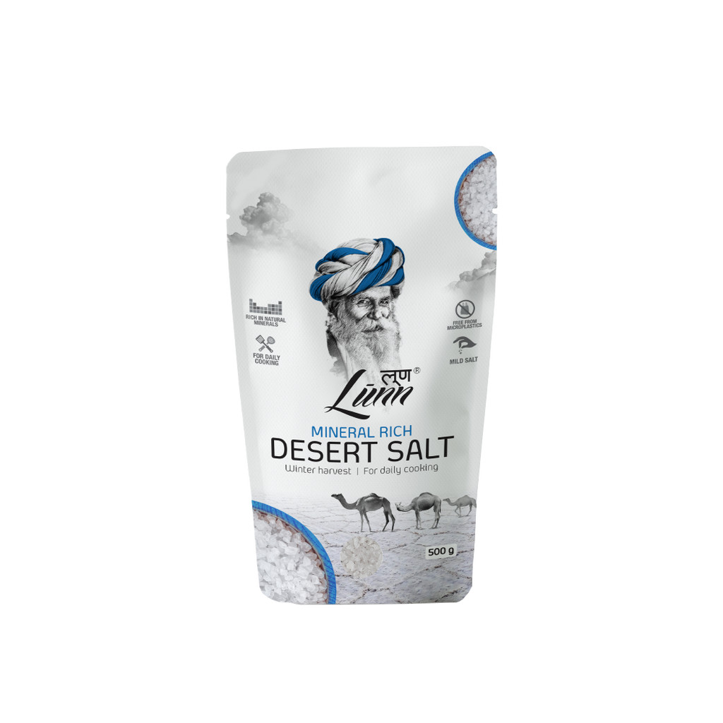 Lunn เกลือทะเลทราย Mineral Ruch Desert Salt (Winter Harvest) 500 g. (05-9082)