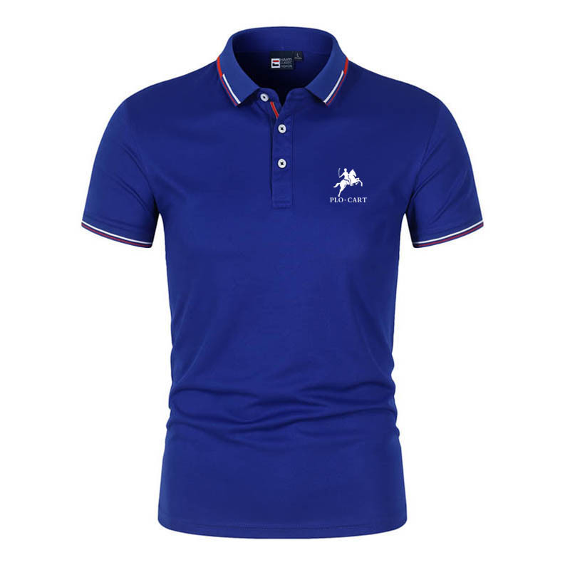 ฤดูร้อนผู้ชายธุรกิจเสื้อโปโลแขนสั้น Man Tops แฟชั่น M-4Xl 0073