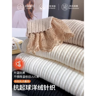 ลูกไม้ครึ่งคอเต่าbottomingเสื้อผู้หญิงสไตล์ใหม่ด้านในสไตล์ตะวันตกslimmerดูall-matchเสื้อกันหนาว