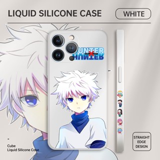 เคสโทรศัพท์มือถือ ซิลิโคน กันรอยกล้อง ลายการ์ตูนอนิเมะ HUNTER Killua น่ารัก สําหรับ Samsung A10 A10s A11 A12 A13 A14