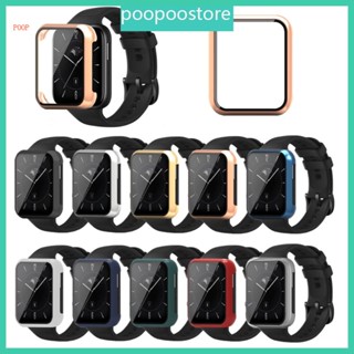 Poop เคสหน้าจอ พร้อมฟิล์มนิรภัย แบบเปลี่ยน สําหรับ Watch 3 Smart Watch