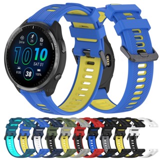 สายนาฬิกาข้อมือซิลิโคน แบบเปลี่ยน สําหรับ Garmin Forerunner 965 955 745 945 935 Descent G1 Spproach S62 S60